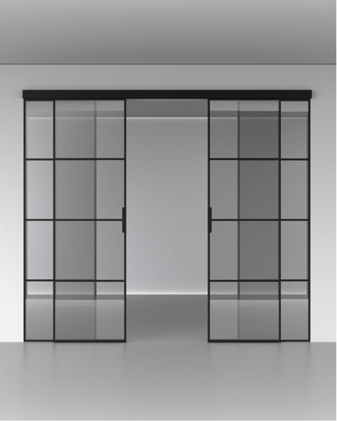 Loft glass and doors
